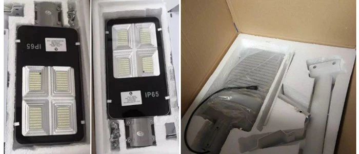 90w solar street light