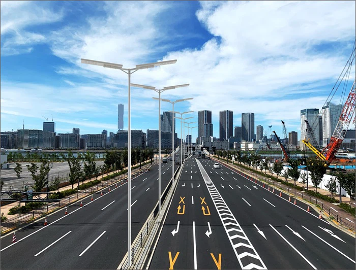 solar street light all in one