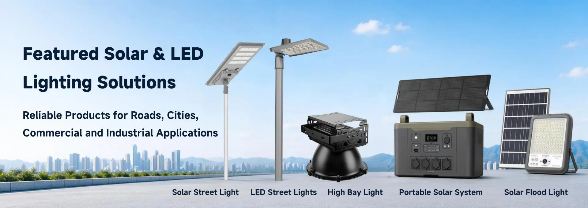 Yahua lighting Featured Solar & LED Lighting Solutions