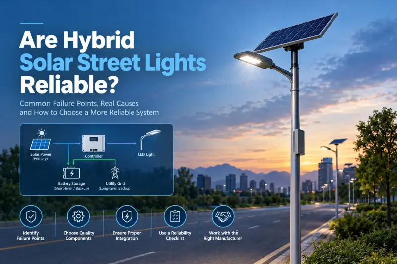 Are Hybrid Solar Street Lights Reliable?