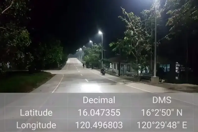 Benguet Road Solar Street Lighting Project, Philippines