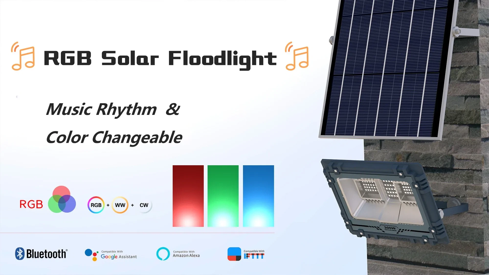 RGB Solar Powered Flood Light Manufacturer RGB Solar Powered Flood Light Manufacturer