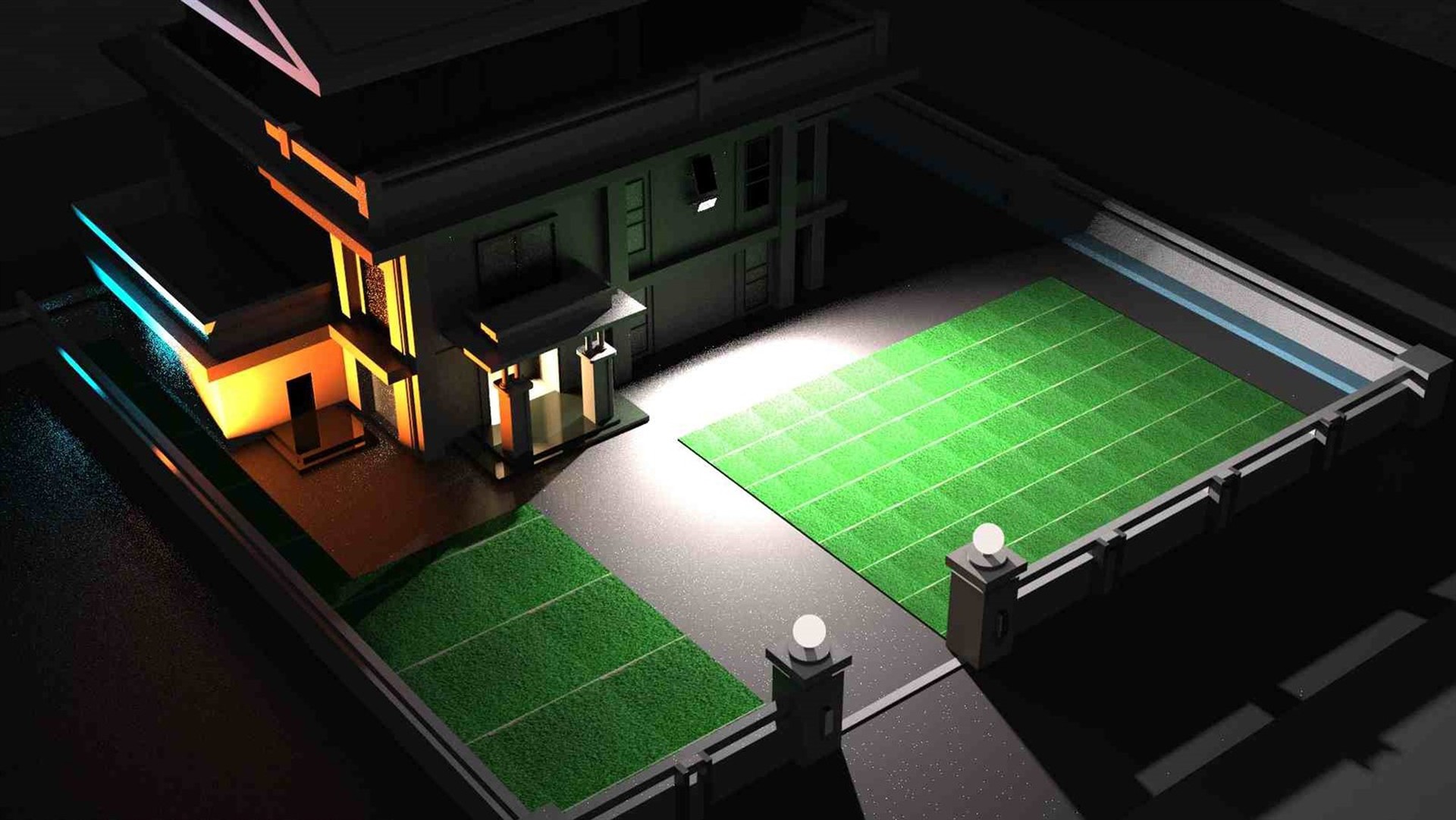 RGB Solar Powered Flood Light Factory RGB Solar Powered Flood Light Factory