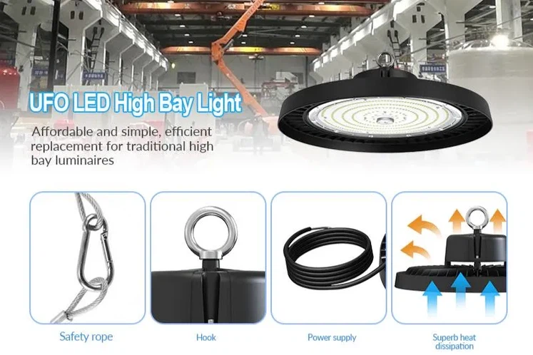 Warehouse UFO High Bay Light accessories Warehouse UFO High Bay Light accessories