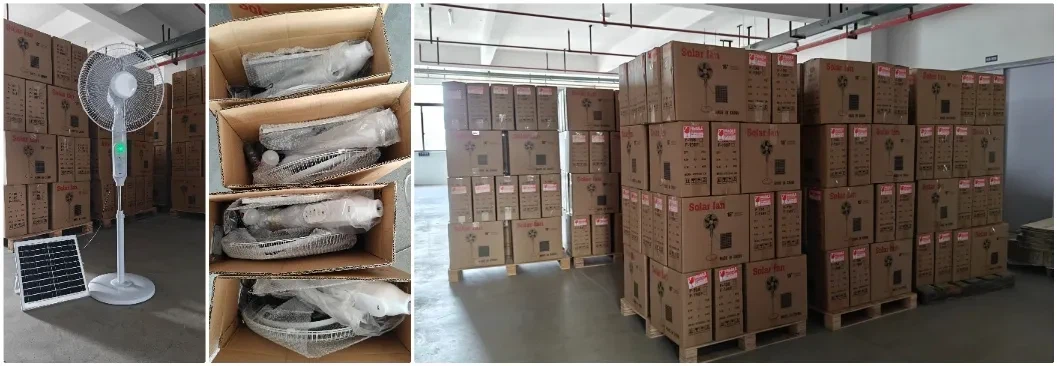 Remote-Controlled Solar Fan Shipment Photos Remote-Controlled Solar Fan Shipment Photos