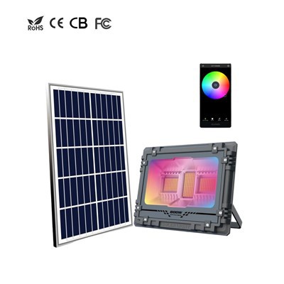 RGB Solar Powered Flood Light