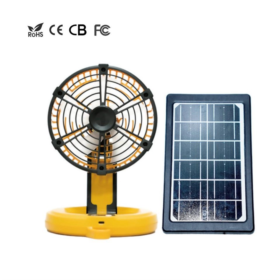Solar Camping Fan
