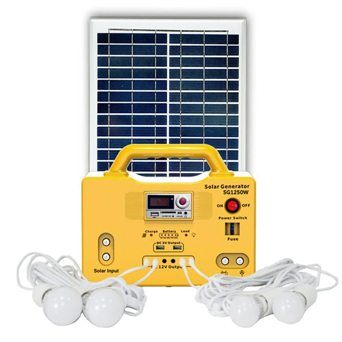 Solar Generator Home Lighting System