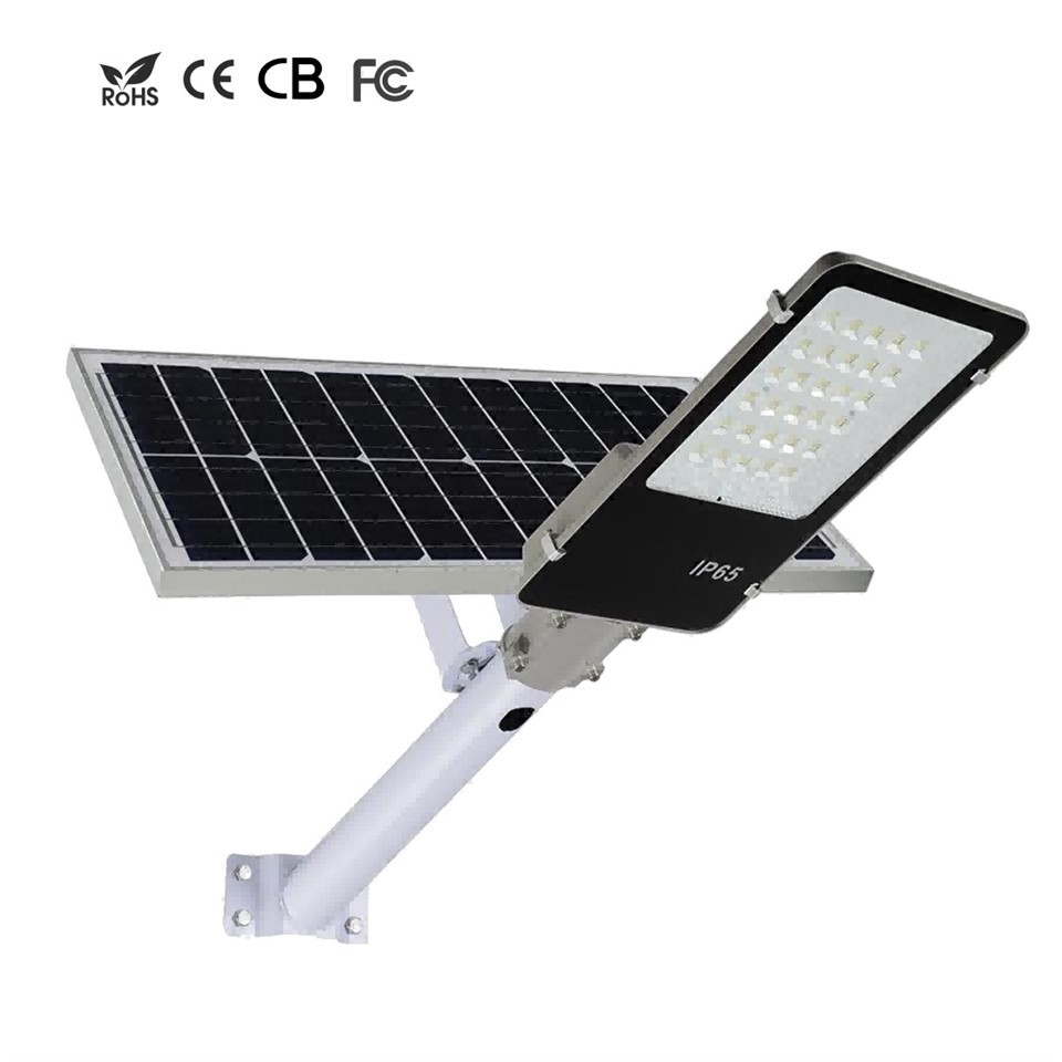 Split Solar Energy Street Light