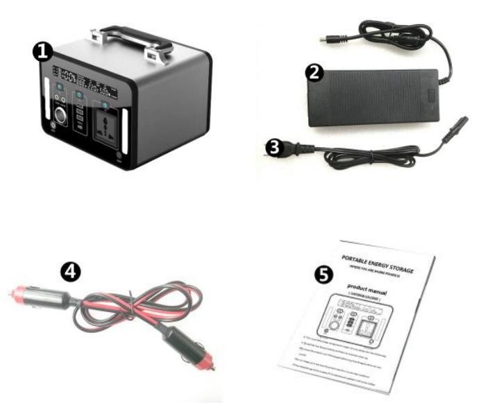Portable Solar Generator Outdoor Power Solar Panel Led Lighting System