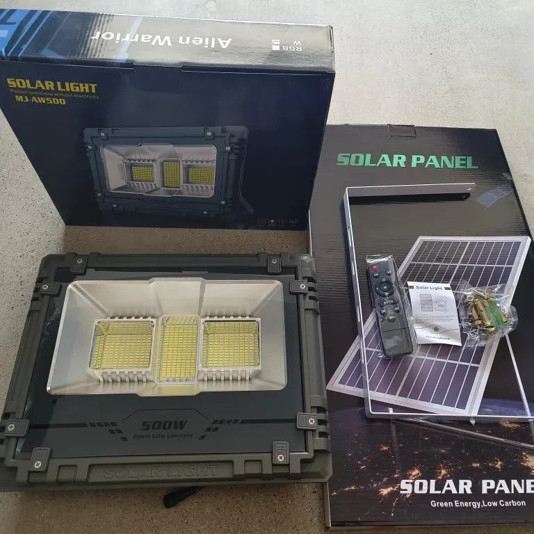 RGB Solar Powered Flood Light factory