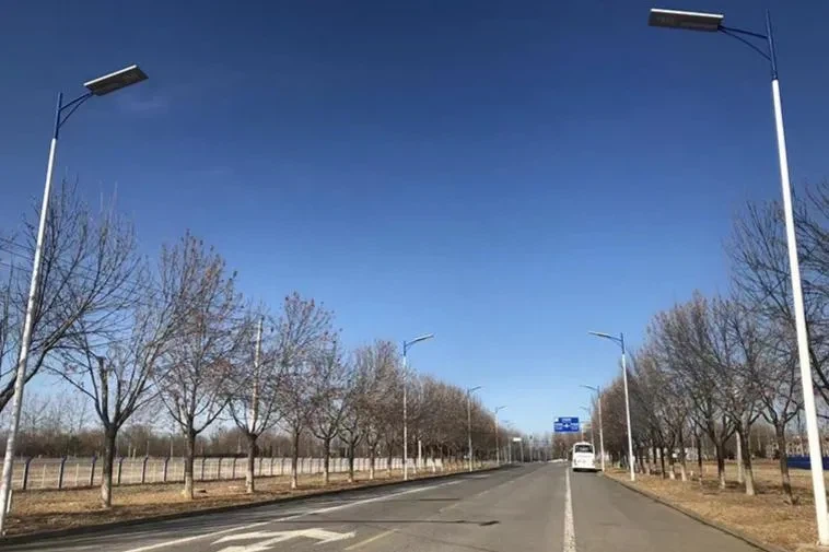 Solar Street Light With Galvanized Pole suppliers